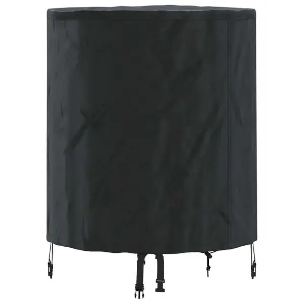 Beställ idag vidaXL Bordskydd Enfärgad Svart 62 x 62 x 70 cm tyg
