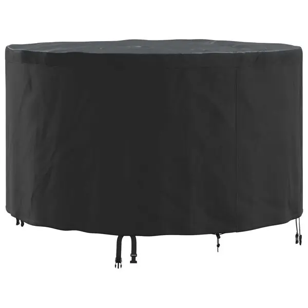 vidaXL Möbelöverdrag Svart 102 x 102 x 71 cm 420D Oxford Tyg Handla nu