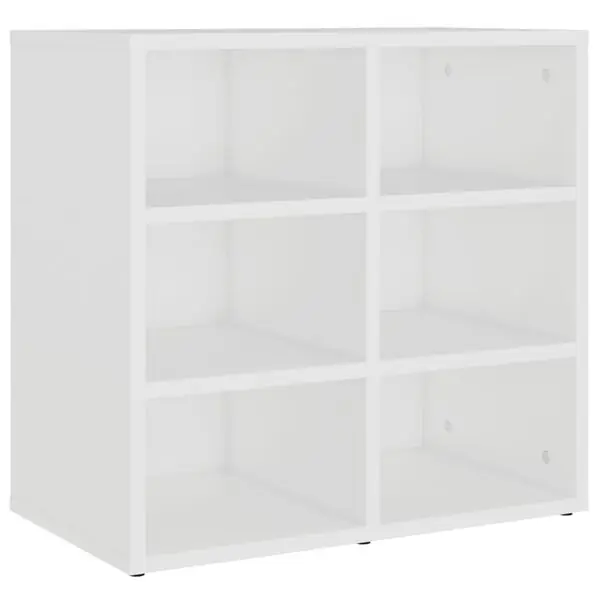 vidaXL Skoskåp vit 52,5x30x50 cm Billig