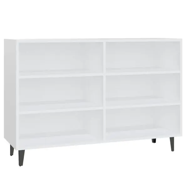 vidaXL Skänk vit 103,5x35x70 cm konstruerat trä Bästa pris