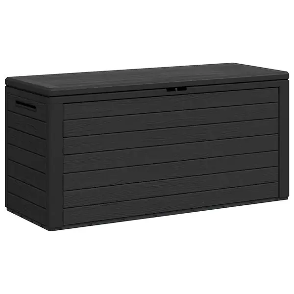 Trygg betalning vidaXL Dynbox antracit 116x44x55 cm