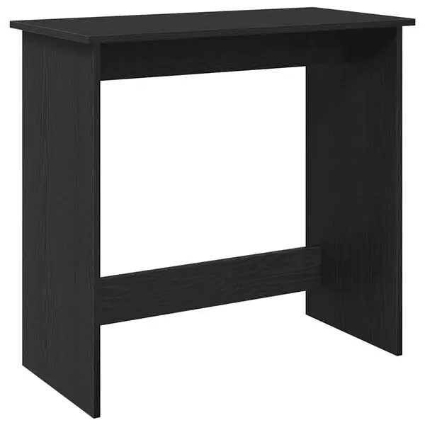 Populärt val vidaXL Skrivbord svart 80x40x75 cm konstruerat trä