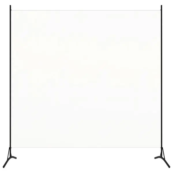 vidaXL Rumsavdelare vit 175x180 cm tyg Sista chansen