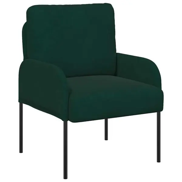 Populär vidaXL Soffor med kudde 55cm Mörkgrön Plywood