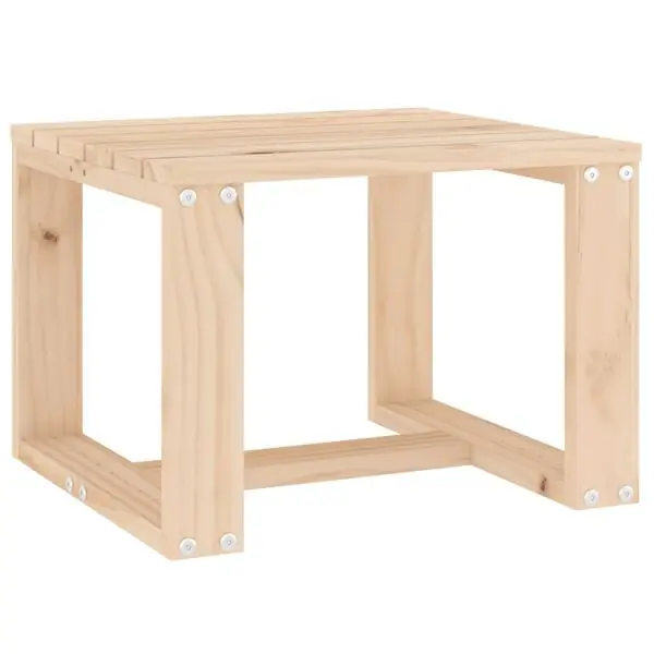 vidaXL Trädgårdsbord 40x38x28,5 cm massiv furu Utförsäljning