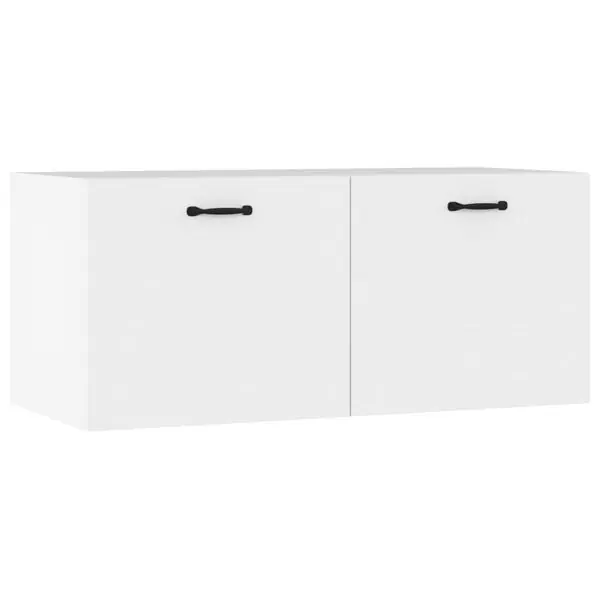 Outlet vidaXL Väggskåp vit 80x36,5x35 cm konstruerat trä