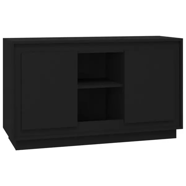 Reapris vidaXL Byrå svart 102x35x60 cm konstruerat trä