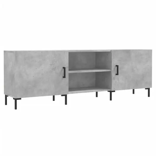vidaXL Tv-bänk betonggrå 150x30x50 cm konstruerat trä Begränsad tid