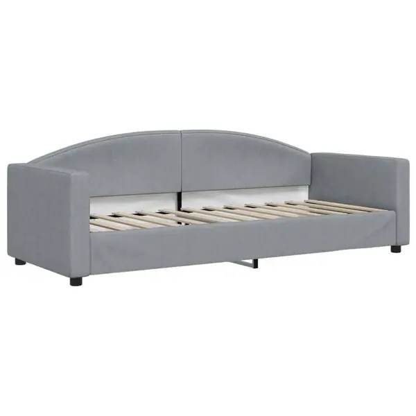 vidaXL Dagbädd ljusgrå 80x200 cm tyg Trygg betalning