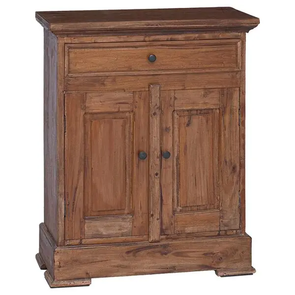 vidaXL Förvaringsskåp 63 x 30 x 79 cm Massivt mahognyträ Reapris