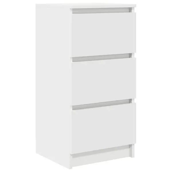 Köp online vidaXL Skänk vit 37,5x35x76 cm konstruerat trä