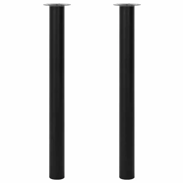 Fynd vidaXL Justerbara bordsben 2 st 710 mm-1100 mm svart