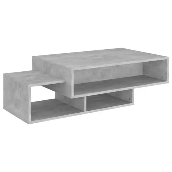 vidaXL Soffbord betonggrå 105x55x32 cm konstruerat trä Begränsad tid