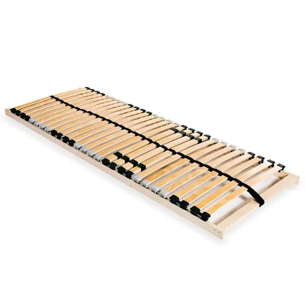 Fynd vidaXL Ribbotten utan madrass med 28 ribbor 7 zoner 70x200 cm