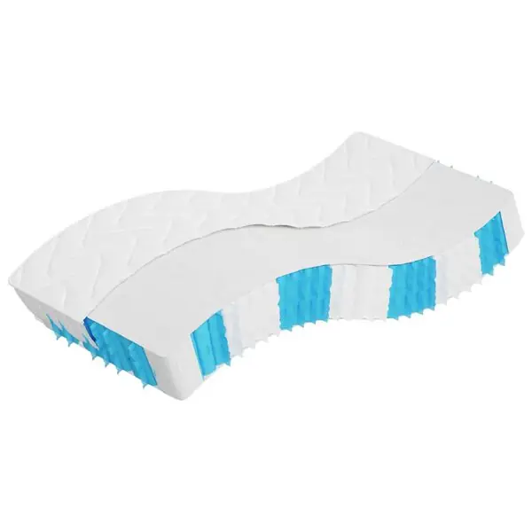 vidaXL Pocketresårmadrass medium fast 80x200 cm Trygg betalning