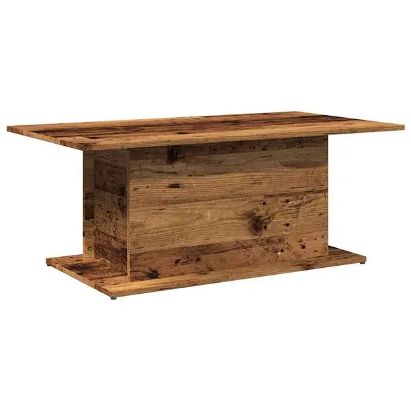 vidaXL Soffbord åldrat trä 102x55,5x40 cm konstruerat trä Populärt val