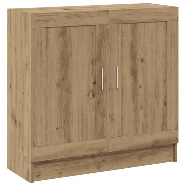 vidaXL Bokhylla artisan ek 82,5x30,5x80 cm konstruerat trä Extra rabatt