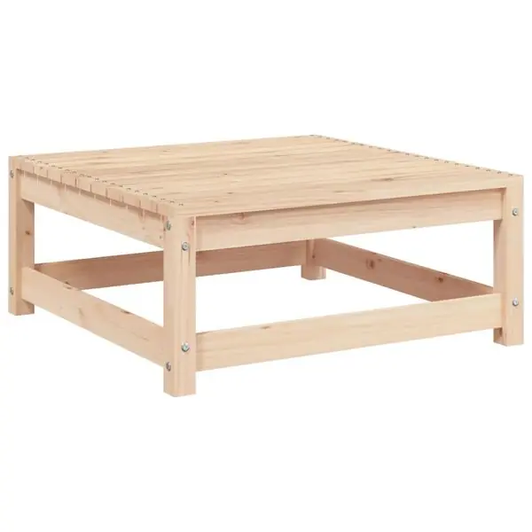 vidaXL Trädgårdspall 70x70x30 cm massiv furu Kampanjpris
