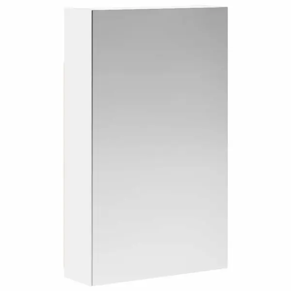 Beställ idag vidaXL Badrumsspegelskåp Vit 30 x 10,5 x 50 cm Konstruerat trä