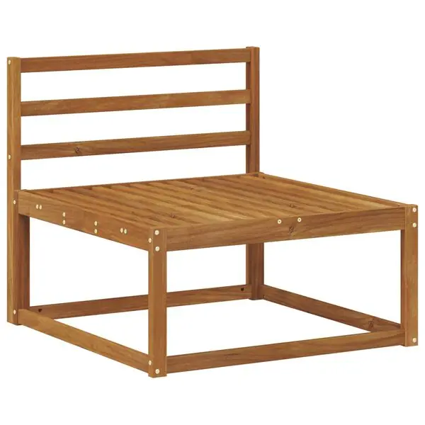 Extra rabatt vidaXL Utomhus Mellansoffa Naturfärg 79 x 83 x 73 cm