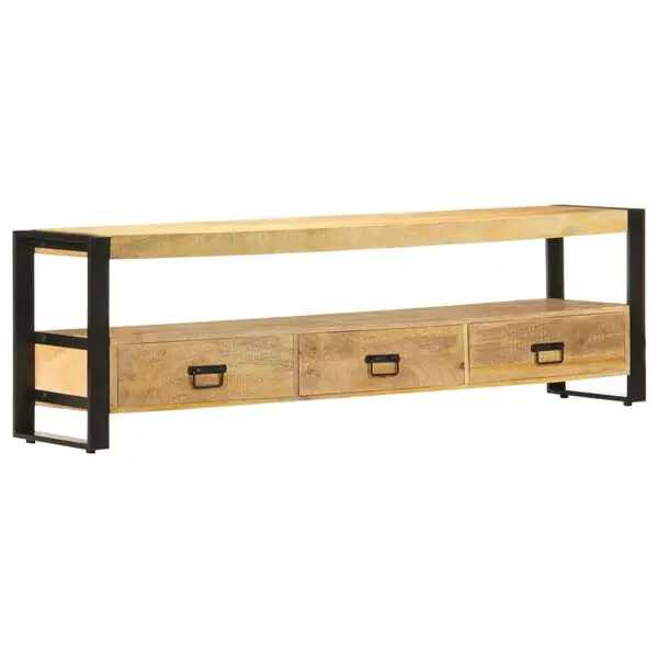 Sänkt pris vidaXL TV-bänk 150x30x45 cm massivt mangoträ