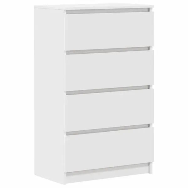 vidaXL Byrå vit 60x35x98,5 cm konstruerat trä Erbjudandepris