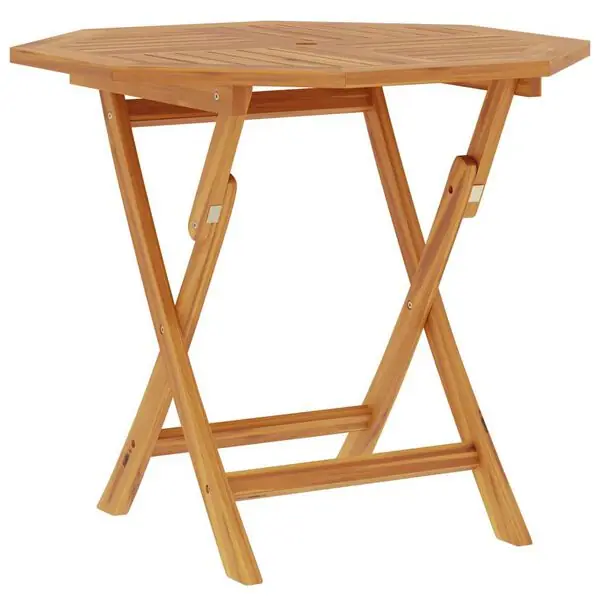 Lägg i varukorgen vidaXL Hopfällbart trädgårdsbord 85x85x76 cm massiv teak
