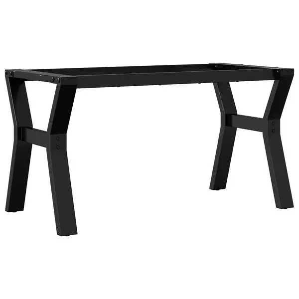 vidaXL Bordsben för soffbord Y-ram 80x40x43 cm stål Nedsatt pris