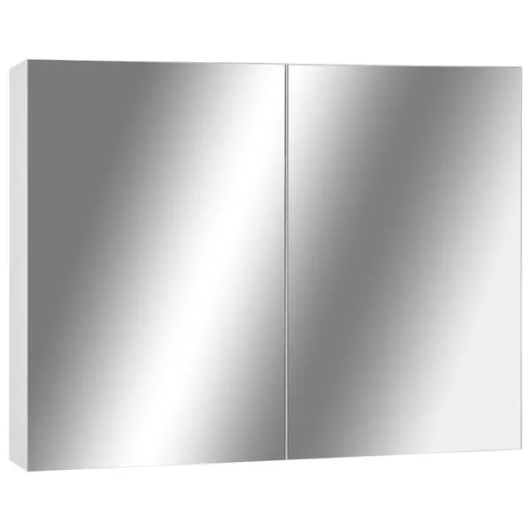 Lägg i varukorgen vidaXL Spegelskåp för badrum vit 80x15x60 cm MDF