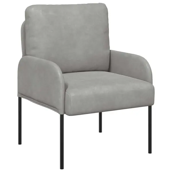 vidaXL Soffor med kudde 55cm Ljusgrå Plywood Erbjudande