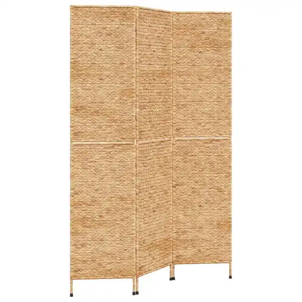 vidaXL Rumsavdelare 3 paneler 122x180 cm vattenhyacint Utförsäljning
