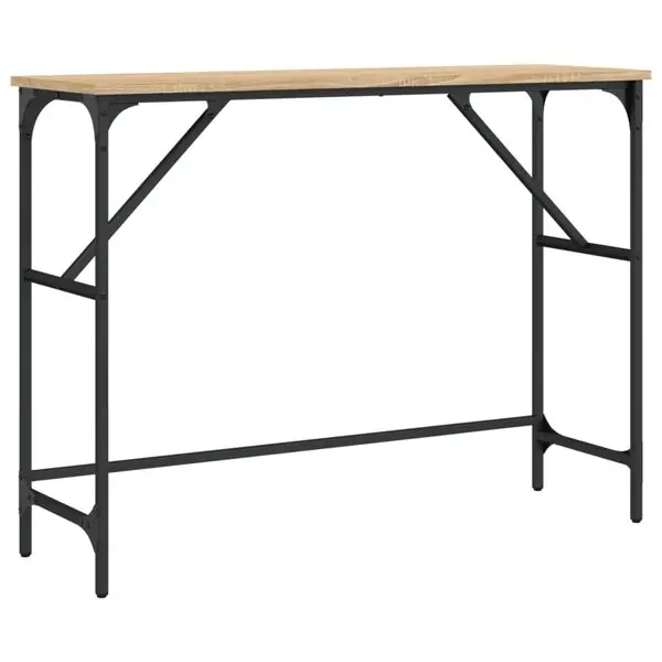 Lägg i varukorgen vidaXL Avlastningsbord sonoma-ek 100x32x75 cm konstruerat trä