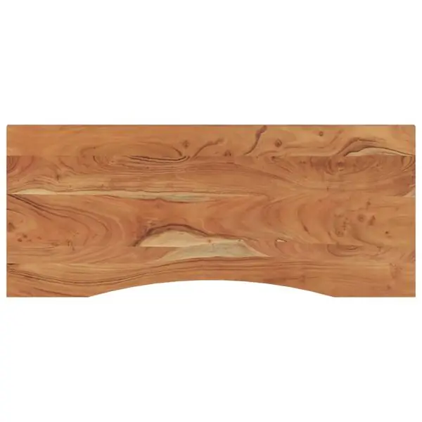 vidaXL Bordsskiva 110x50x2,5 cm rektangulär massiv akacia Begränsad tid