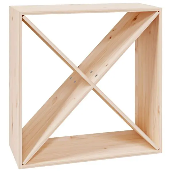 Reapris vidaXL Vinskåp 62x25x62 cm massiv furu