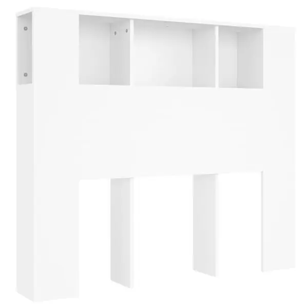 Extra rabatt vidaXL Huvudgavelskåp vit 120x18,5x102,5 cm