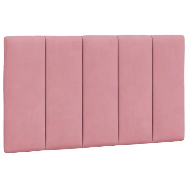 Utförsäljning vidaXL Headboard Cushion "Hanko" Pink 80 cm Velvet