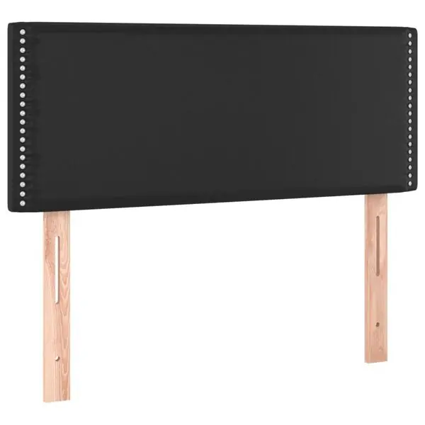 vidaXL Sänggavel svart 80x5x78/88 cm konstläder Begränsat antal