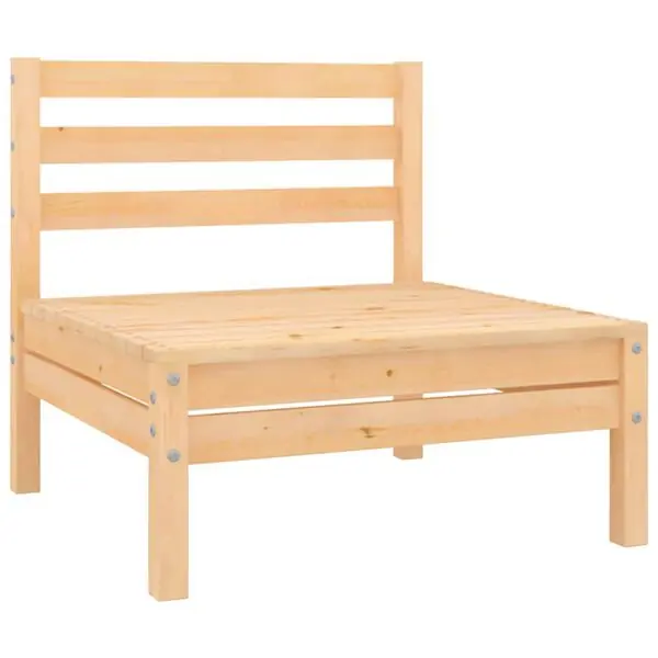 vidaXL Mittensoffa massiv furu Rabatt