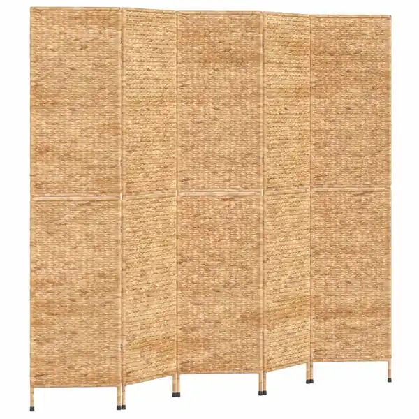 Beställ idag vidaXL Rumsavdelare 5 paneler 205x180 cm vattenhyacint