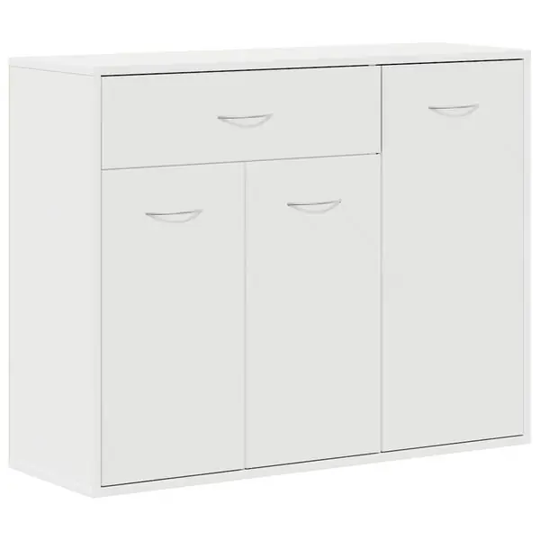 vidaXL Skänk vit 88x30x70 cm konstruerat trä Begränsat erbjudande