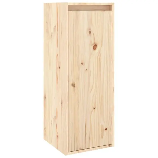 Rabatter vidaXL Väggskåp 30x30x80 cm massiv furu