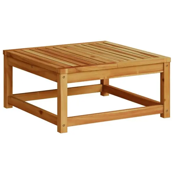vidaXL Trädgårdsbord 63x63x30 cm massivt akaciaträ Premium