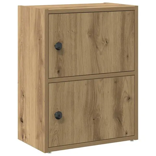 vidaXL Bokhylla artisan ek 40x24x52 cm konstruerat trä Bästa pris