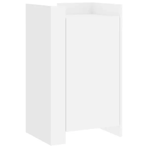 Begränsat antal vidaXL Skänk vit 45x35x75 cm konstruerat trä