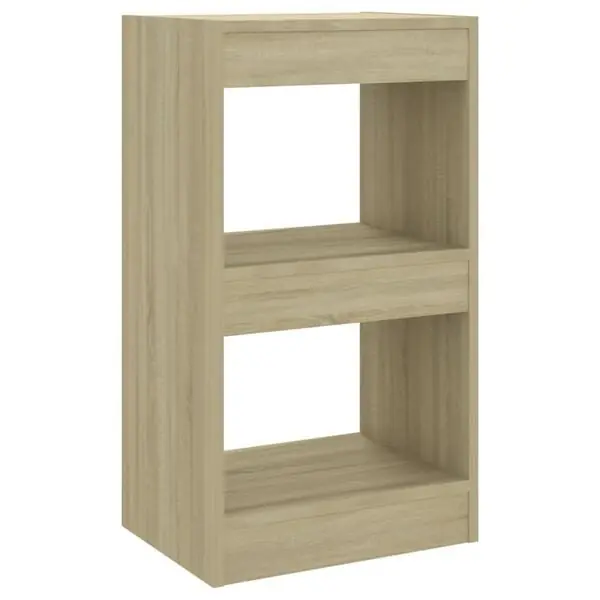 vidaXL Bokhylla/Rumsavdelare sonoma-ek 40x30x72 cm Endast denna vecka