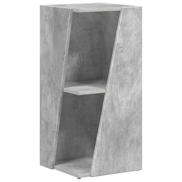 vidaXL Sidobrett Betonggrå 33 x 32 x 70,5 cm Konstruerat trä Kampanjpris