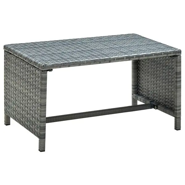 vidaXL Soffbord antracit 70x40x38 cm konstrotting Erbjudandepris