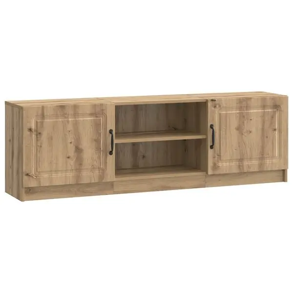 Sista chansen vidaXL TV-skåp Artisan-ek 150 x 31 x 47 cm Konstruerat trä