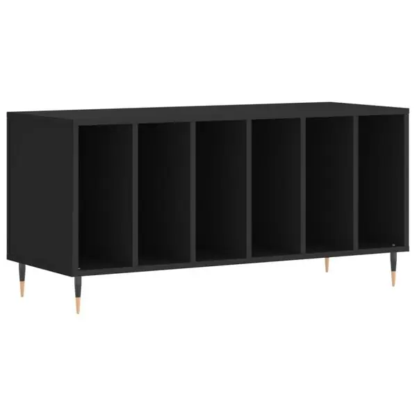 Reapris vidaXL Stereobänk svart 100x38x48 cm konstruerat trä