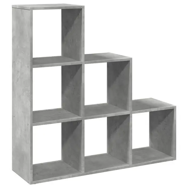 vidaXL Bokhylla/Rumsavdelare 3 hyllplan 99x29x99 cm konstruerat trä Expressleverans